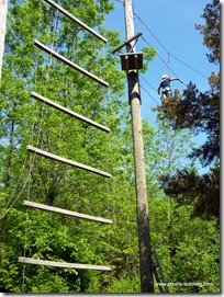 High Ropes Course rochester new york team building & leadership