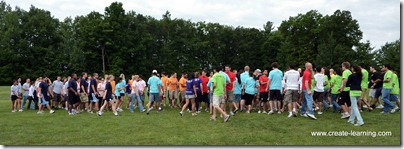 Large group TeamBuilding 