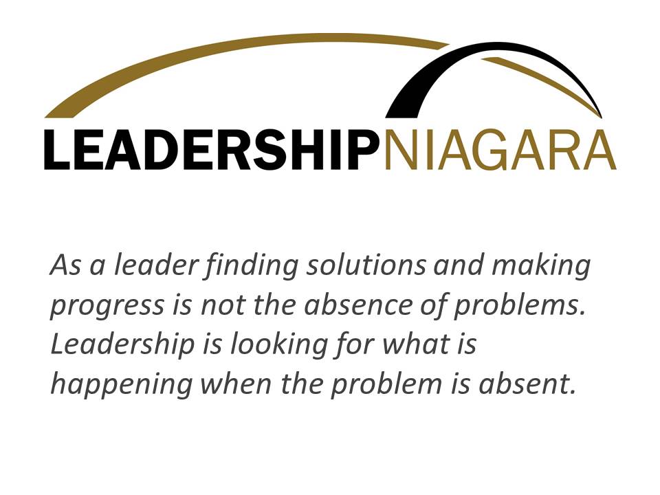 Leadership is finding what is different Leadership Niagara Mike Cardus